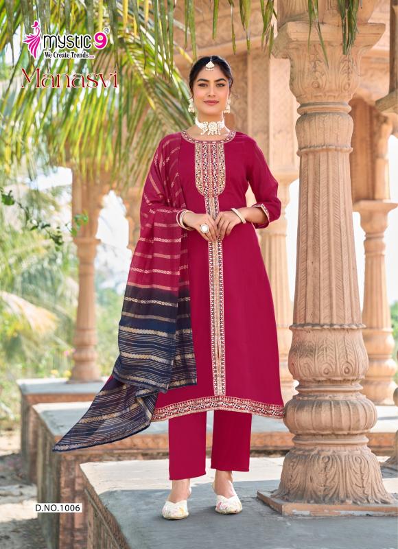 Mystic9 manasvi vol 1 kurtis collection wholesale